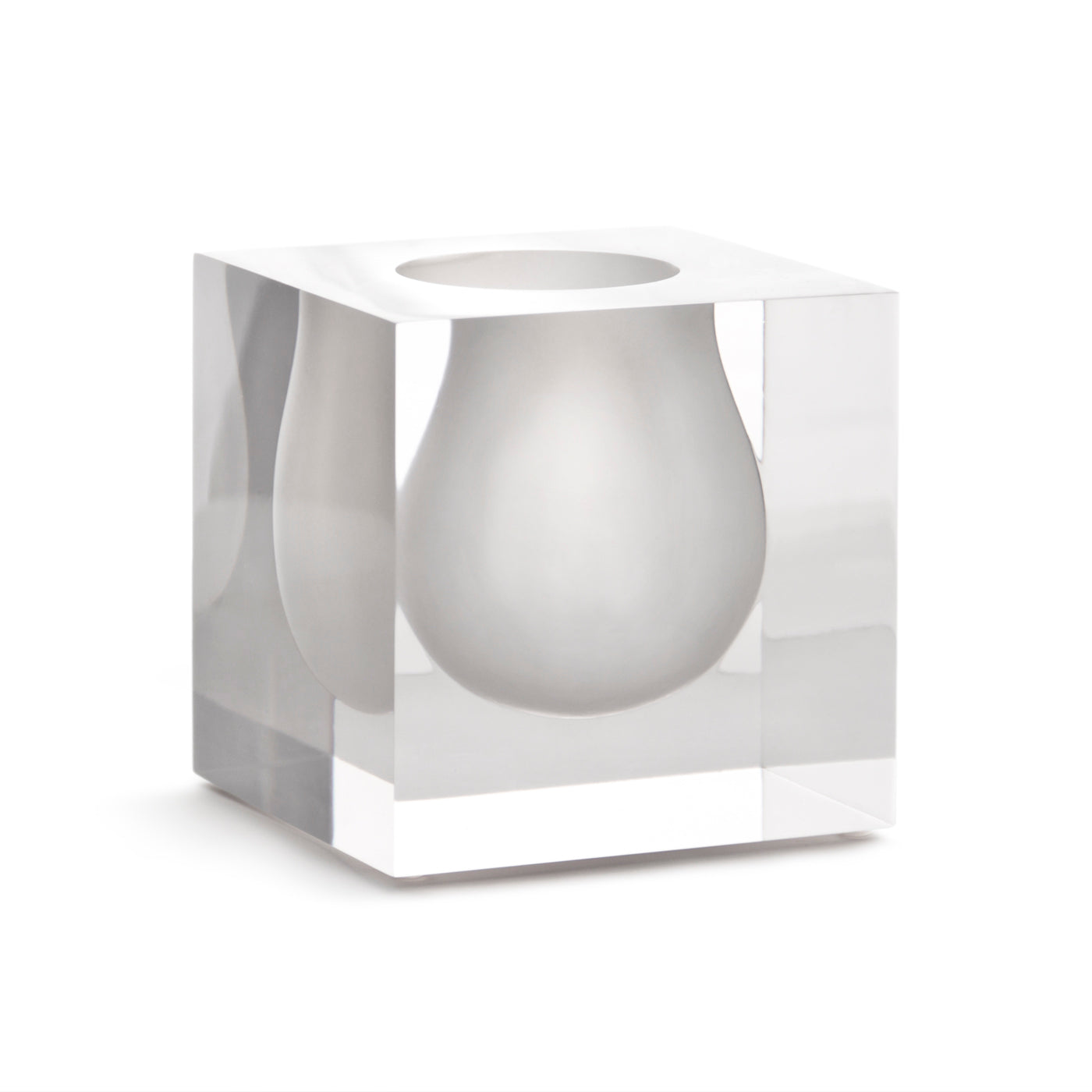 Bel Air Mini Scoop Vase - Small Ceramic Flower Vase for Home Decor, Wedding Centerpieces, Tabletop Display - Perfect for Fresh Flowers, Succulents and DIY Arrangements