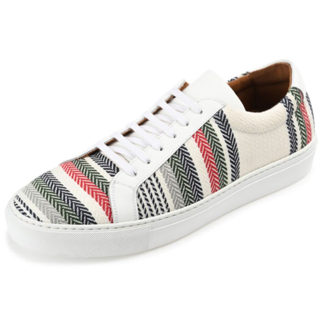 Handcrafted Leather Water-Repellent TAFT Jack Sneakers for Men - Premium Comfortable Casual Shoes for Walking, Travel & Everyday Wear