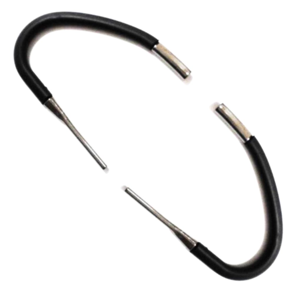 2 Pack Black Metal Ear Hooks Replacement for Blueant Q3 Q2 Q1 Headset - Secure Comfortable Ear Loops Clips Stabilizers for Sports, Running, Workouts & Office Use