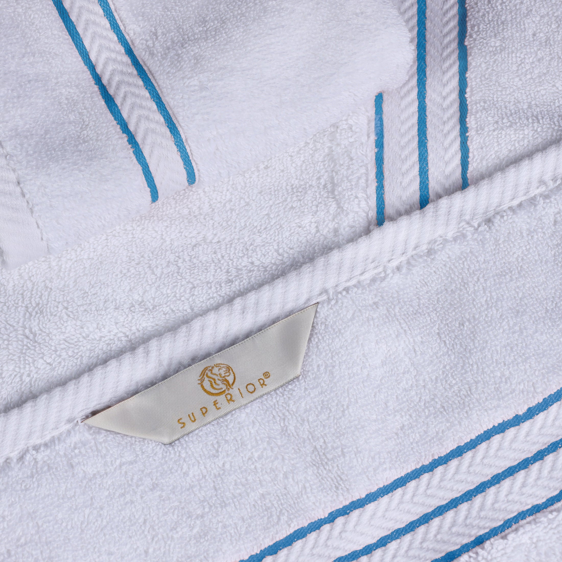 Premium 6-Piece Turkish Cotton Hand Towel Set - Ultra Soft, Highly Absorbent Bath & Kitchen Towels for Spa, Guest Bathroom & Luxury Home Use