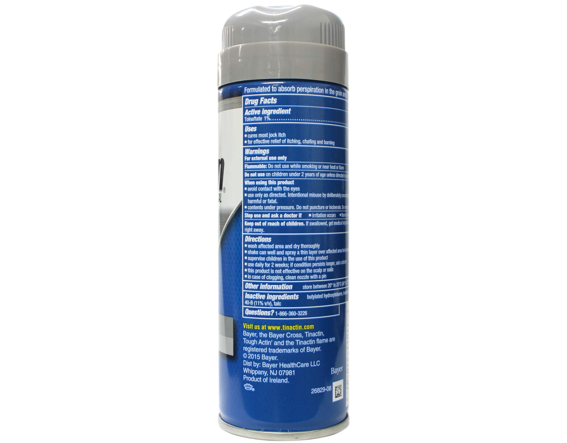 Tinactin Antifungal Powder Spray 4.6oz (Pack of 7) - Athlete's Foot Treatment & Jock Itch Relief for Men & Women - Effective Antifungal Spray for Shoes, Socks & Gym Bags