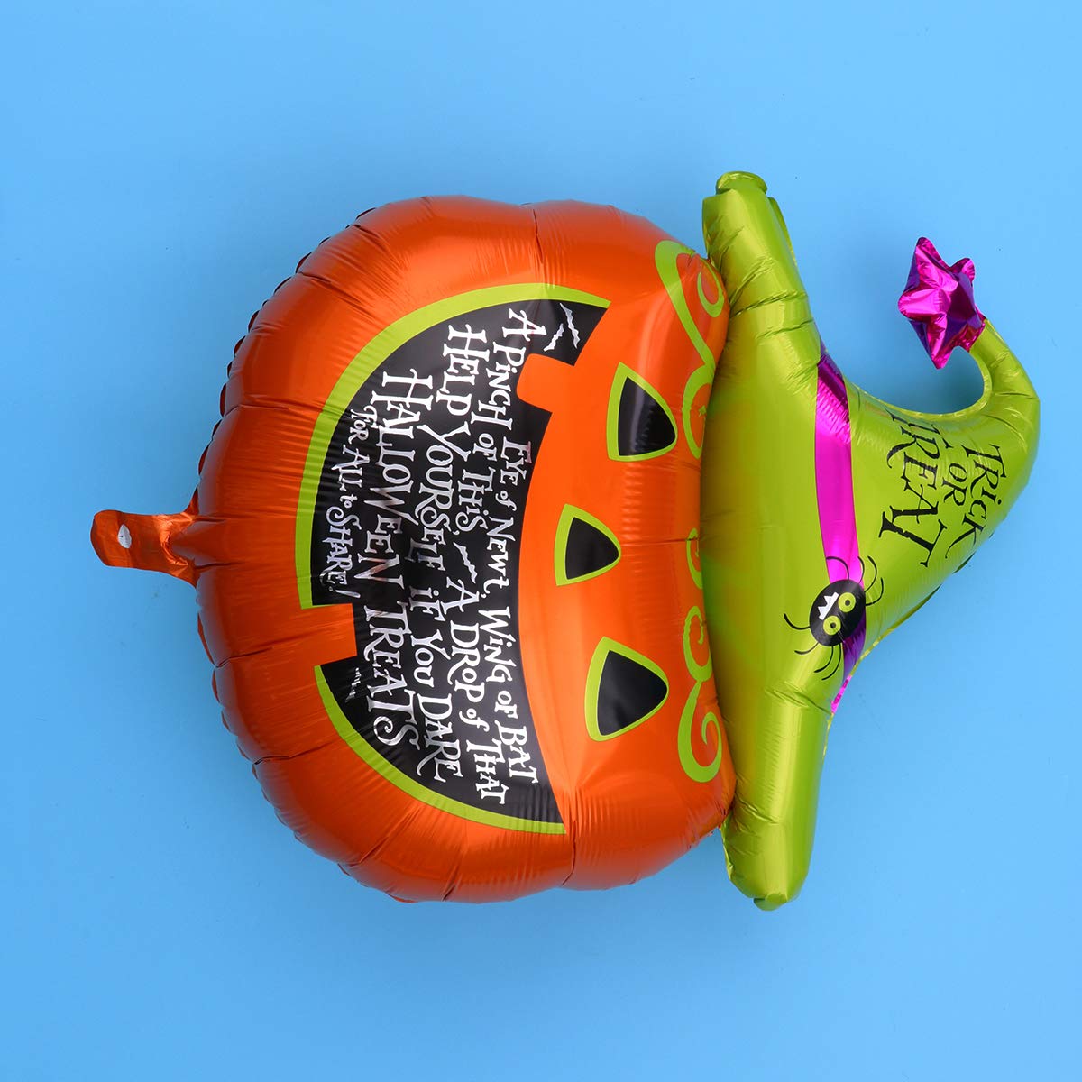 Halloween Latex Balloon Set - Pumpkin Decorations, Party Balloons for Halloween Decor, Orange & Black Emulsion Balloons - Perfect for Halloween Parties, Home Decor & Spooky Events