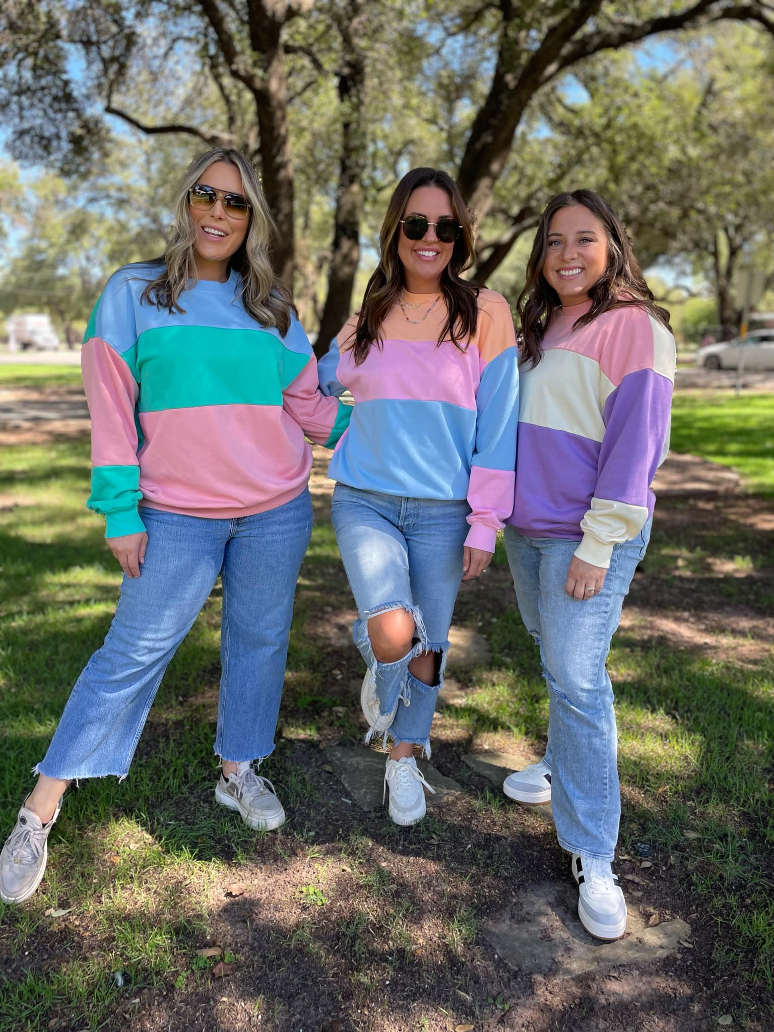 PREORDER: Finnley Colorblock Pullover Sweater - 4 Stylish Colors for Women | Perfect for Casual Outfits, Fall Layering & Cozy Winter Wear