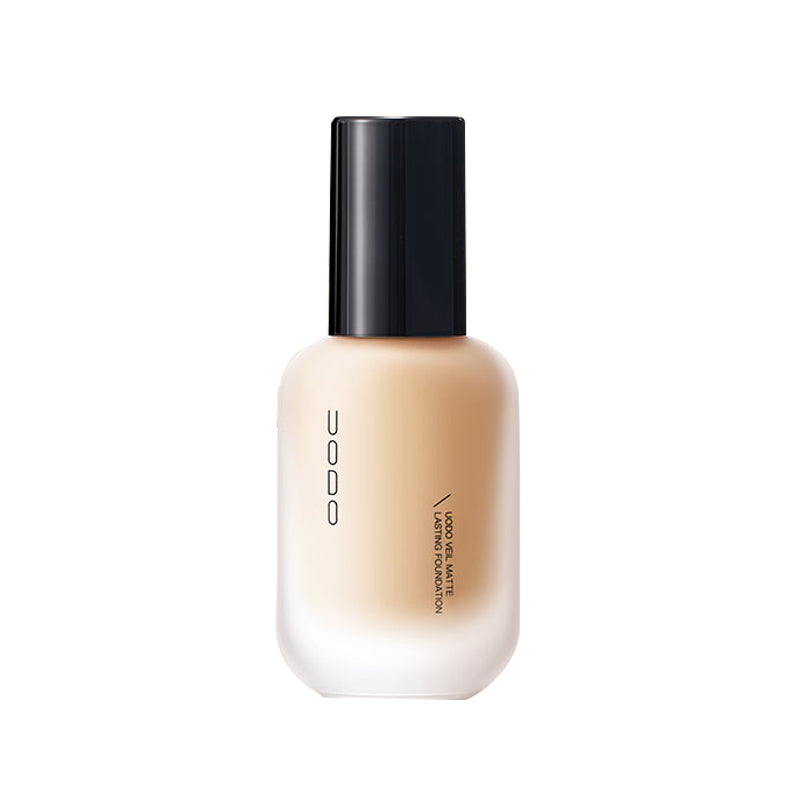 UODO Matte Long-Lasting Foundation - Oil-Free Full Coverage Liquid Makeup for All-Day Wear - Perfect for Oily Skin & Flawless Complexion - Ideal for Daily Use, Special Occasions & Photography