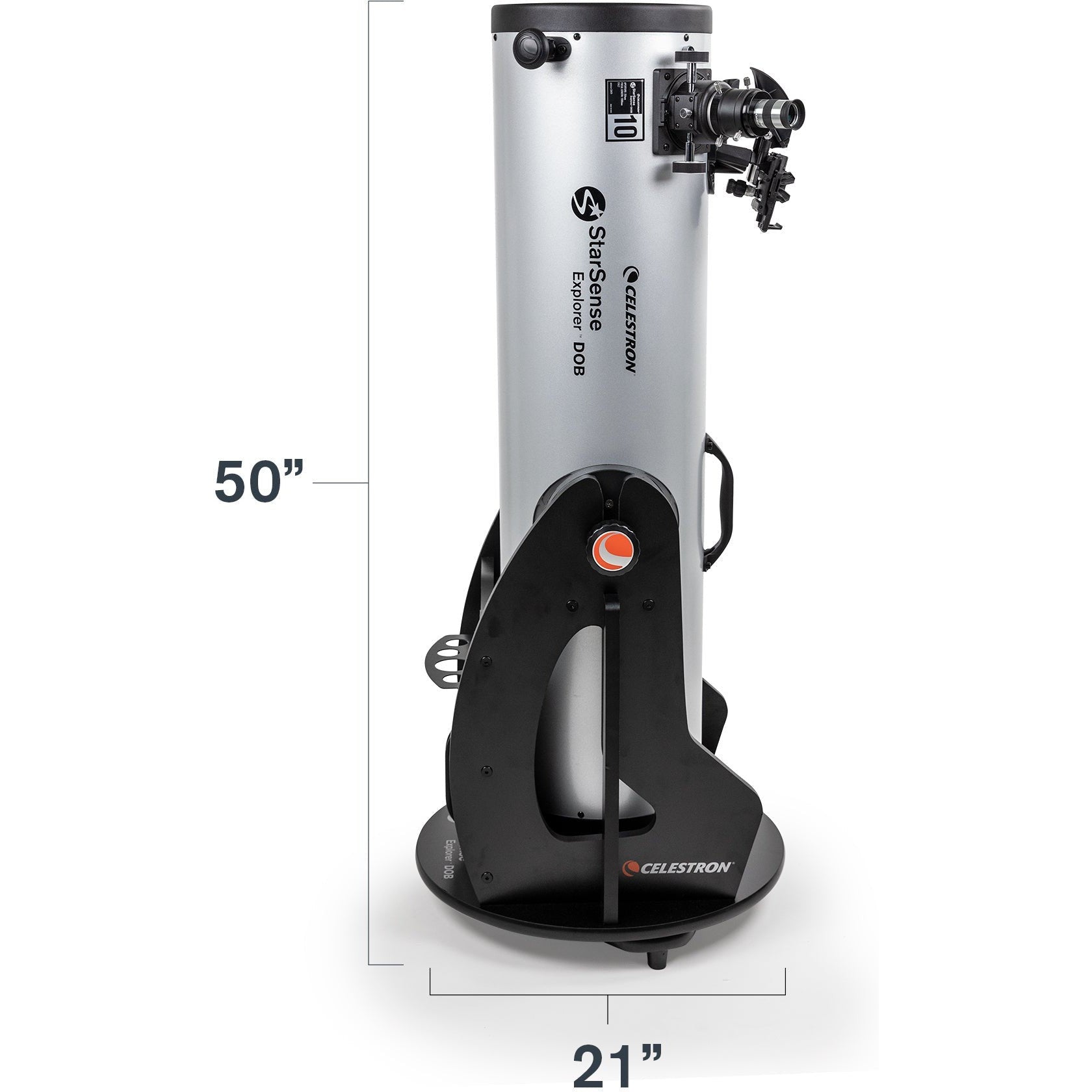 StarSense Explorer 10 Smartphone App Enabled Dobsonian Telescope - Astronomy Telescope for Beginners & Adults - Stargazing, Moon & Planet Observation - Perfect for Backyard Astronomy & Night Sky Exploration