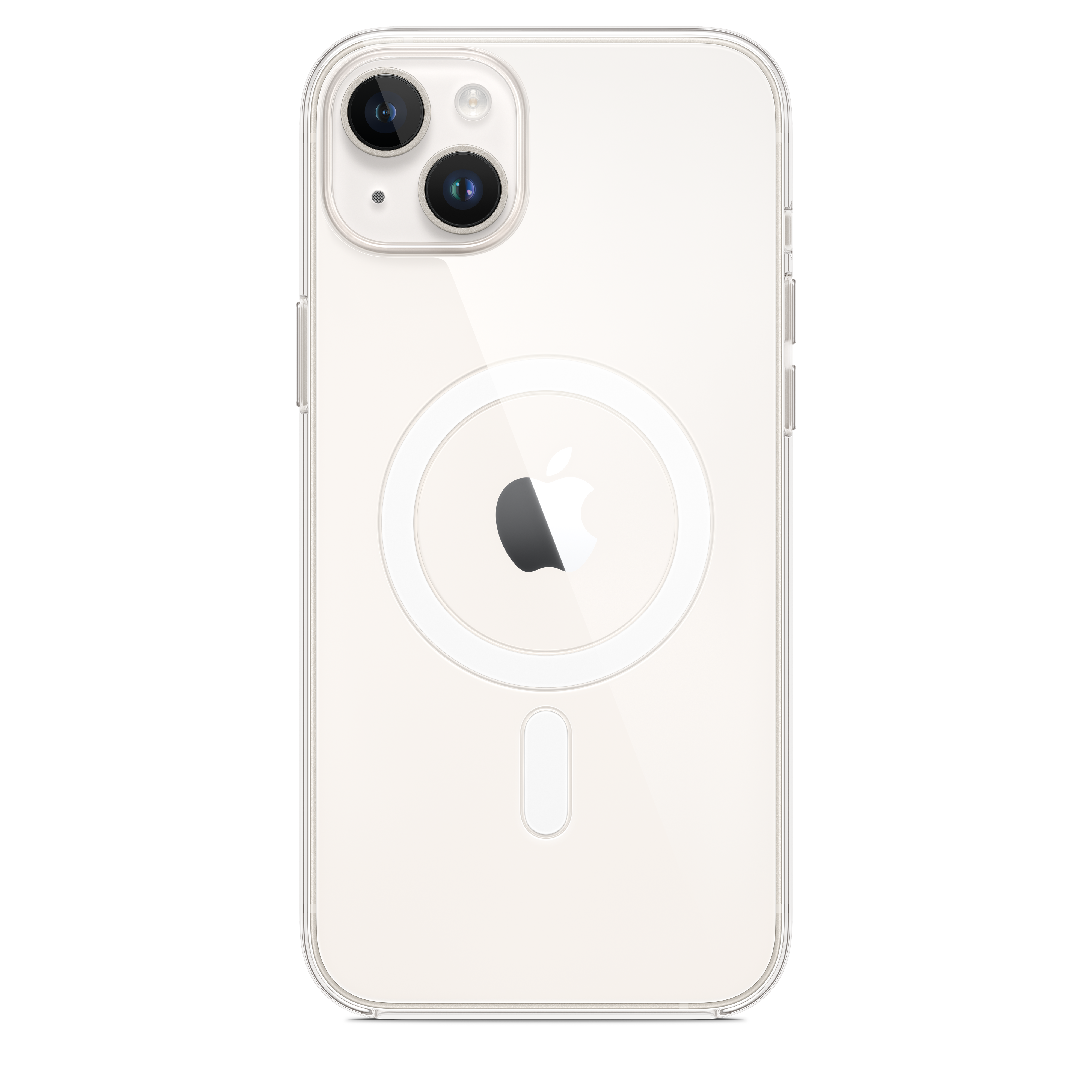 Magnetic Clear iPhone 14 Plus Case with MagSafe - Slim Protective Cover for Everyday Use & Wireless Charging
