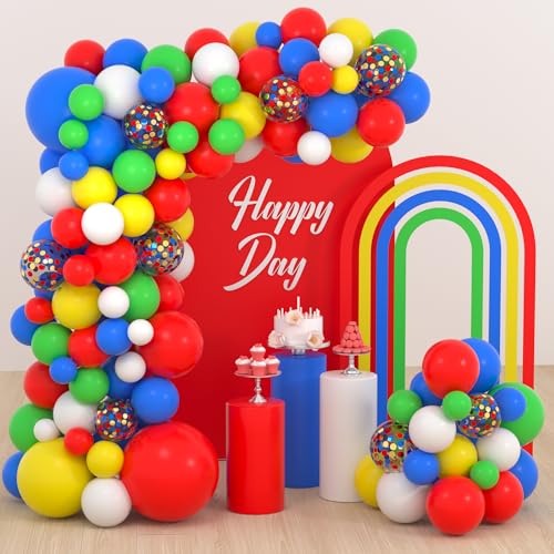 Red Yellow Blue Green White