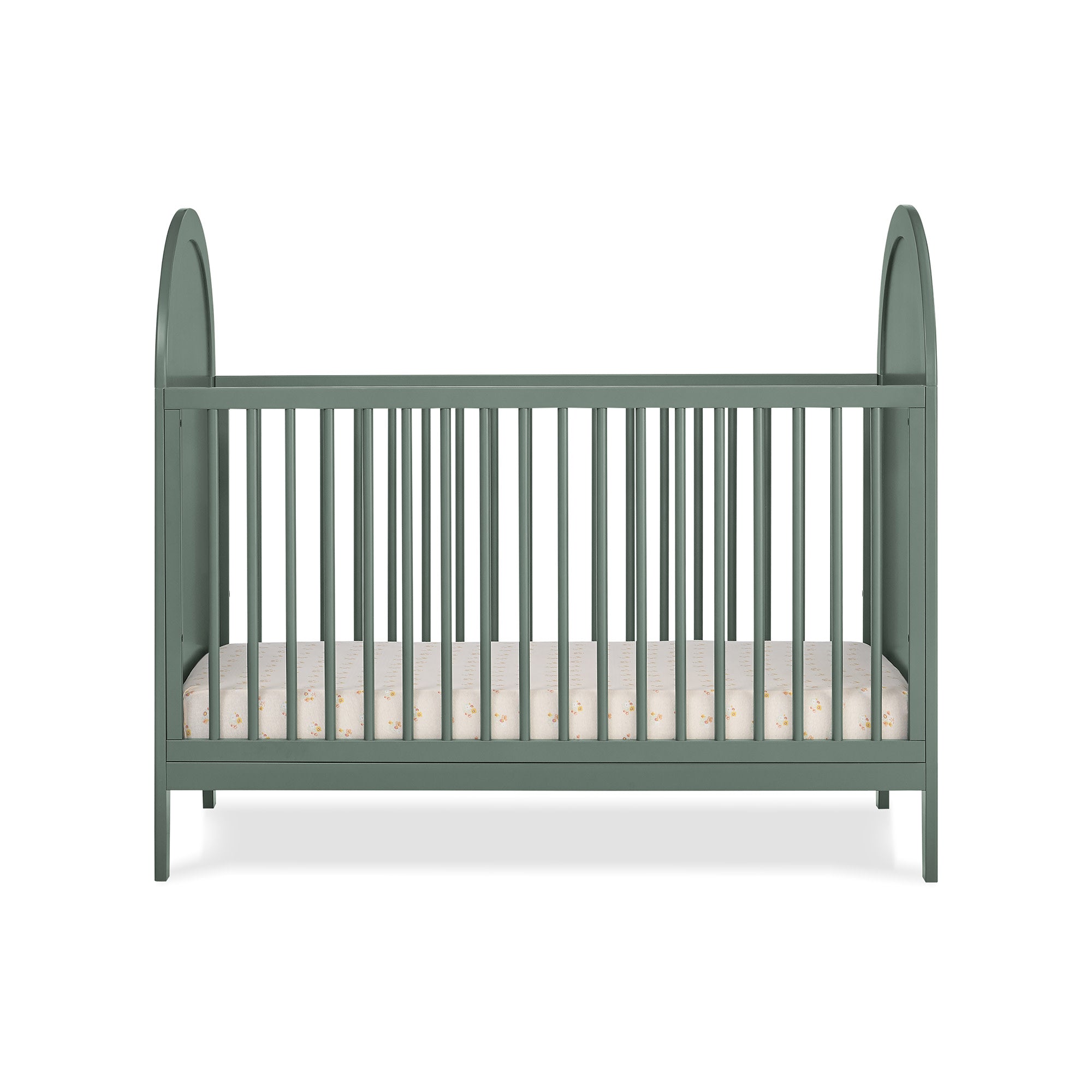 Eloise 4-in-1 Convertible Baby Crib - Toddler Bed, Daybed & Full-Size Bed Conversion - Safe Nursery Furniture for Newborns to Teens - Perfect for Bedrooms, Daycare & Guest Rooms