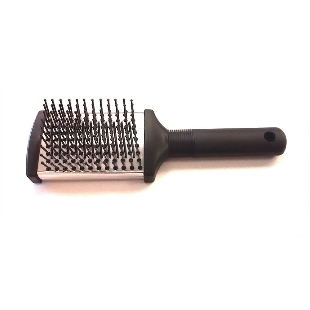 Professional Thermal Paddle Brush for Hair Straightening & Smoothing - Ionic Ceramic Tourmaline Styling Tool for Frizz Control & Shine - Perfect for Home Use, Travel & Salon Styling