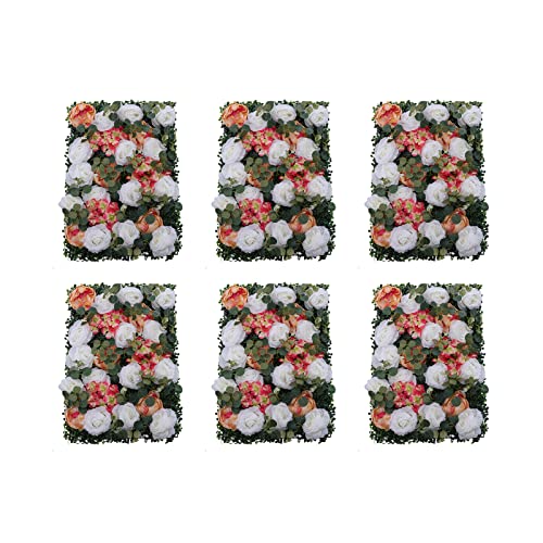 6 Pieces/White Rose