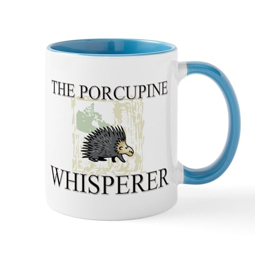 White/Blue Inside - The Porcupine Whisperer Mug
