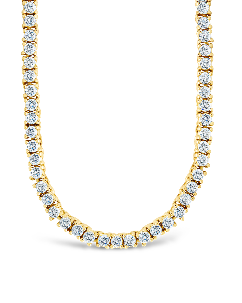 Mirabell CZ Tennis Necklace - Elegant Cubic Zirconia Jewelry for Women, Perfect for Weddings, Parties & Everyday Wear