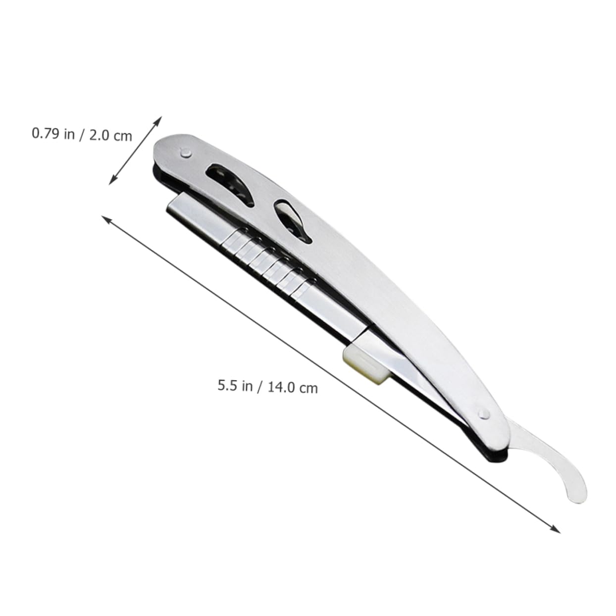 Premium Stainless Steel Razor Holder for Men - Barber Shaving Blade Organizer - Perfect for Home Grooming, Salon Use & Travel Accessories
