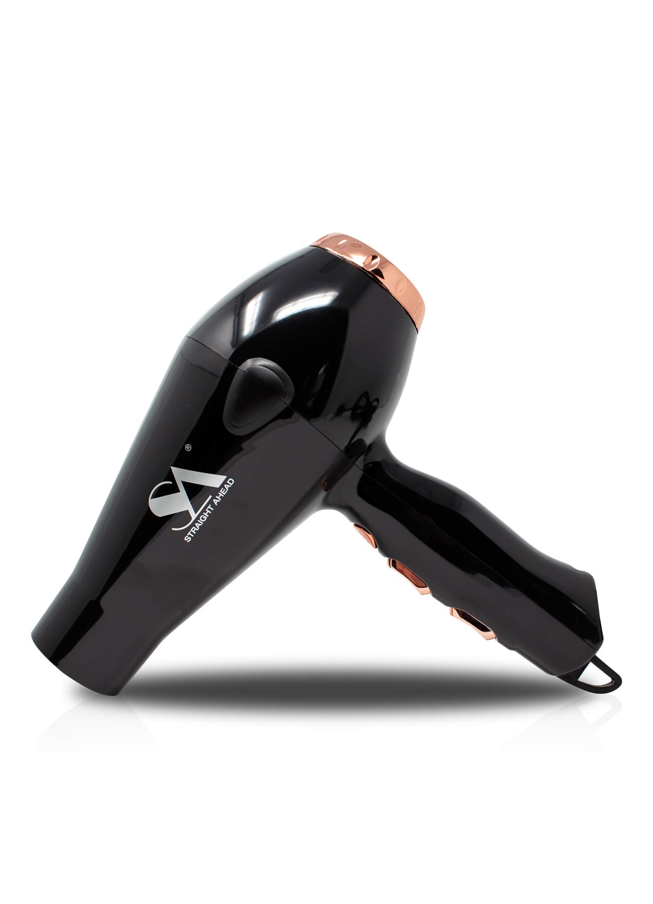 Supersonic Infrared Hair Dryer - Professional Blow Dryer for Fast Drying & Frizz Control (Black) | Salon-Quality Styling at Home, Travel & Daily Use