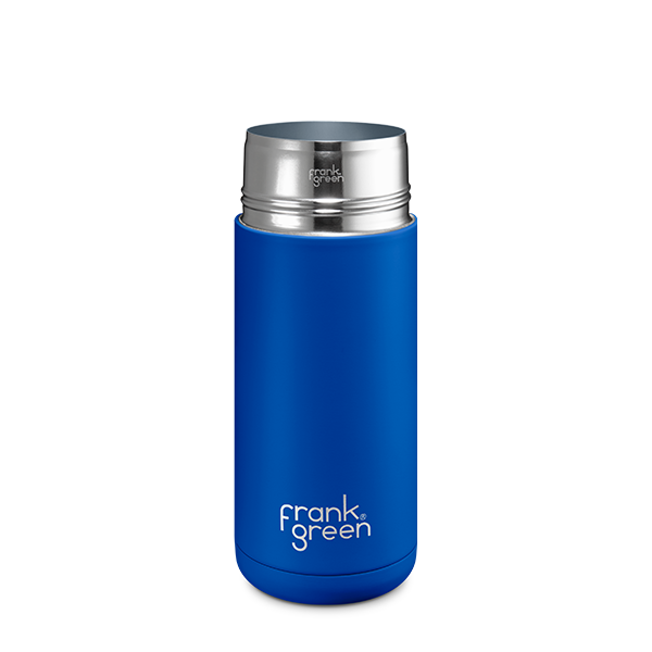 16oz Ceramic Reusable Coffee Cup with Lid - 475ml Insulated Travel Mug for Hot & Cold Drinks - Perfect for Office, Commuting, and Outdoor Activities