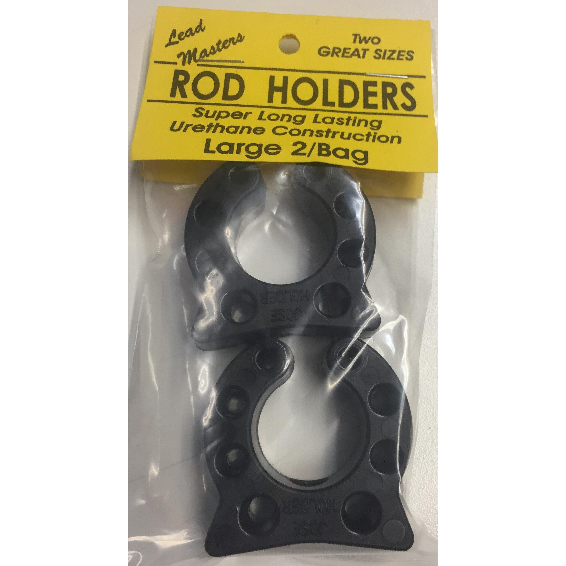 Lead Masters Urethane Rod Holder - Durable Fishing Rod Mount for Boats, Kayaks & Docks | Secure Rod Storage Solution for Anglers