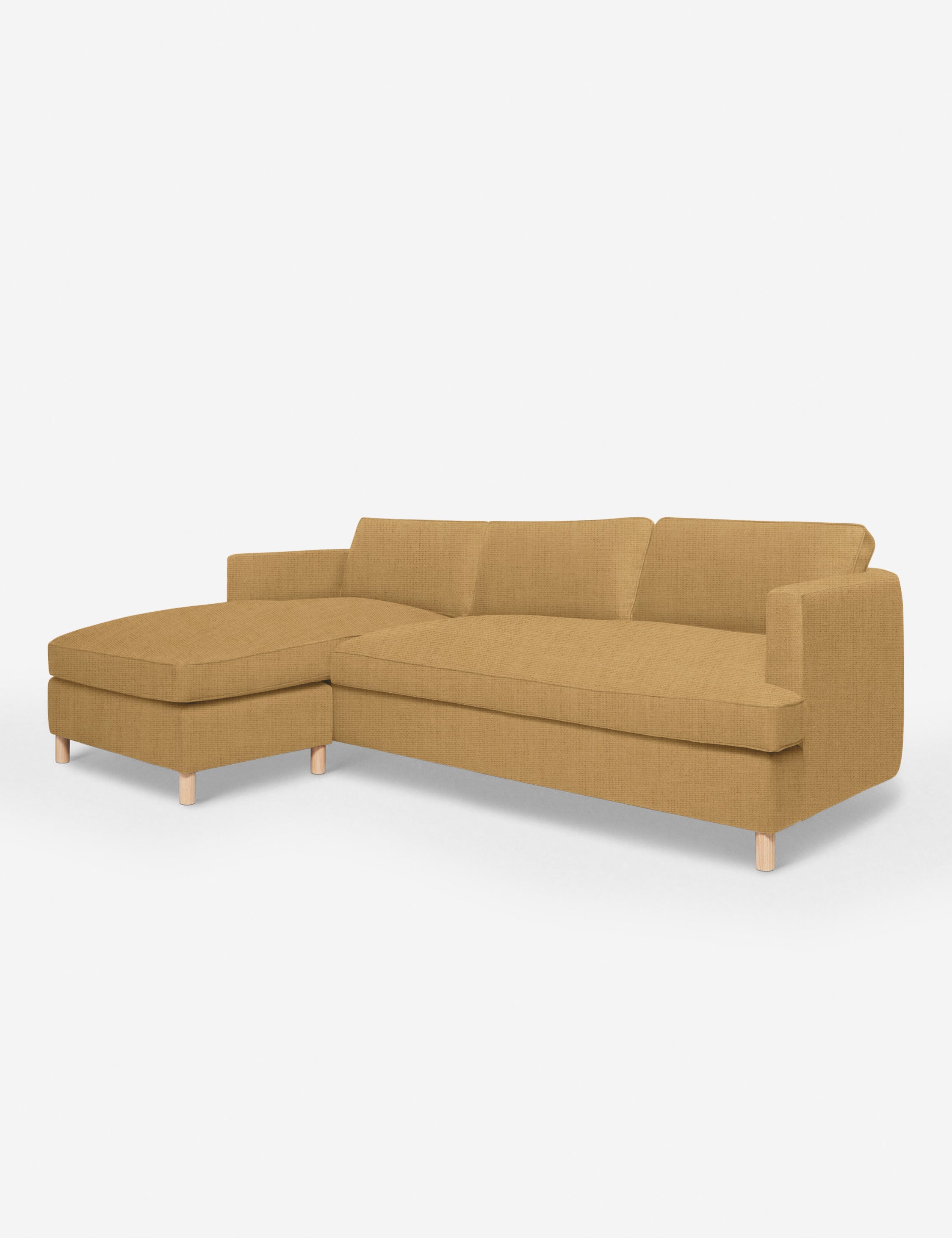 Belton Sectional Sofa by Ginny Macdonald - Modern L-Shaped Couch for Living Room, Family Room & Lounge | Comfortable Fabric Upholstery