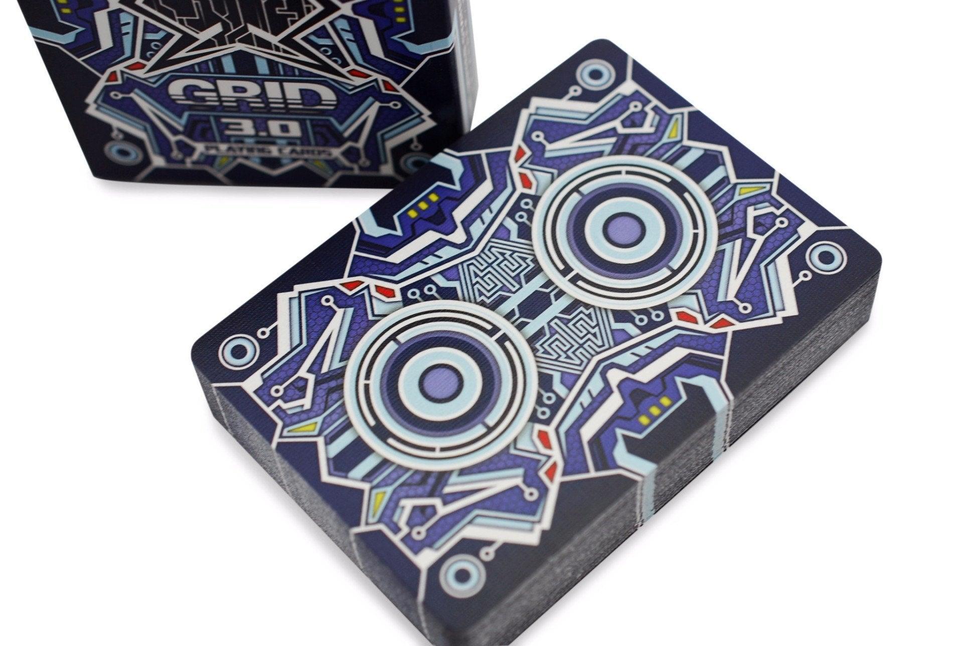 Bicycle Grid 3.0 Playing Cards - Premium Poker Cards for Magic Tricks, Cardistry & Casino Games - Perfect for Card Players, Magicians & Collectors