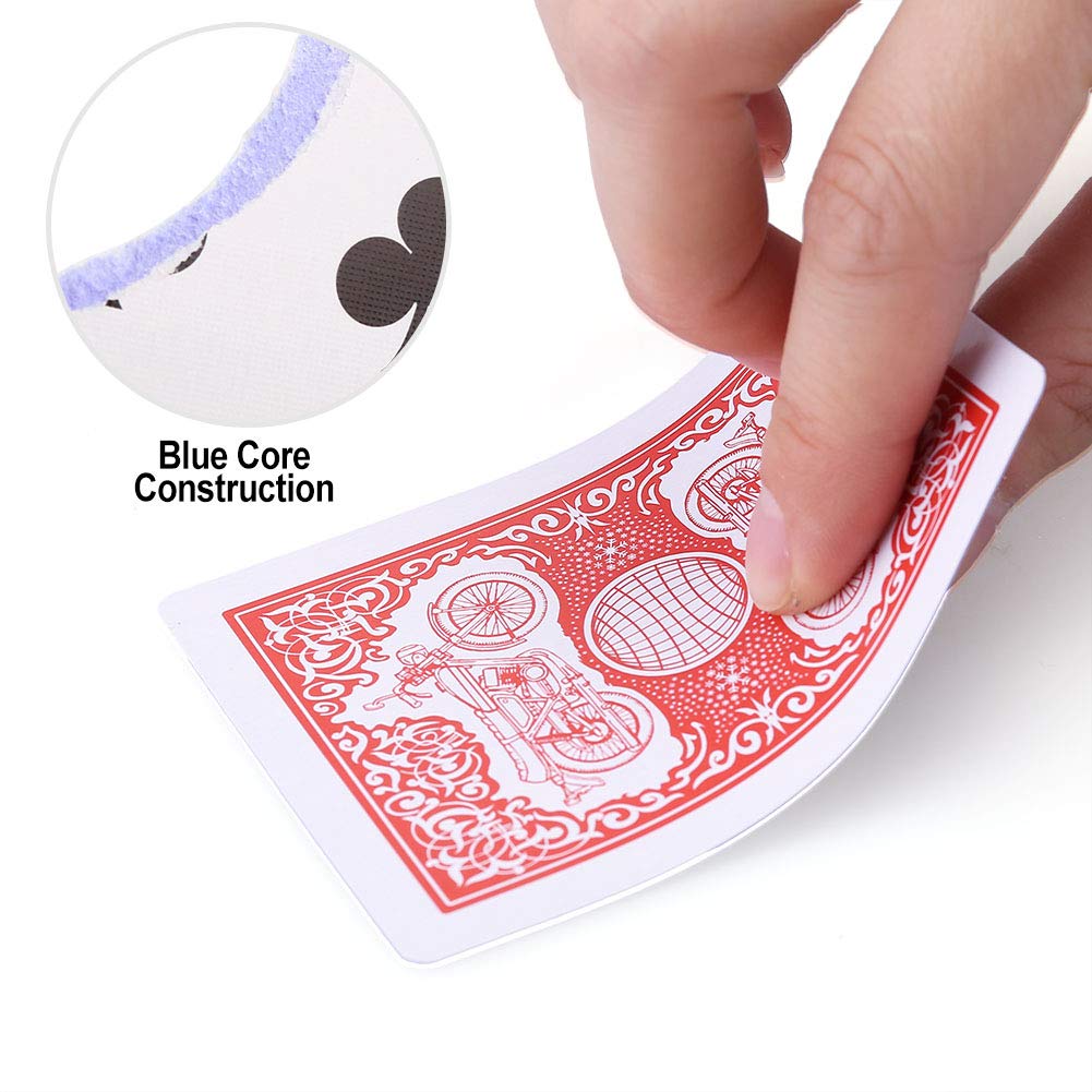 LotFancy Bulk Playing Cards - 144 Decks (72 Blue & 72 Red) Poker Size Standard Index, Casino Grade Cards for Blackjack, Euchre, Canasta - Perfect for Casino Nights, Poker Parties, Family Game Nights & Card Magic Tricks