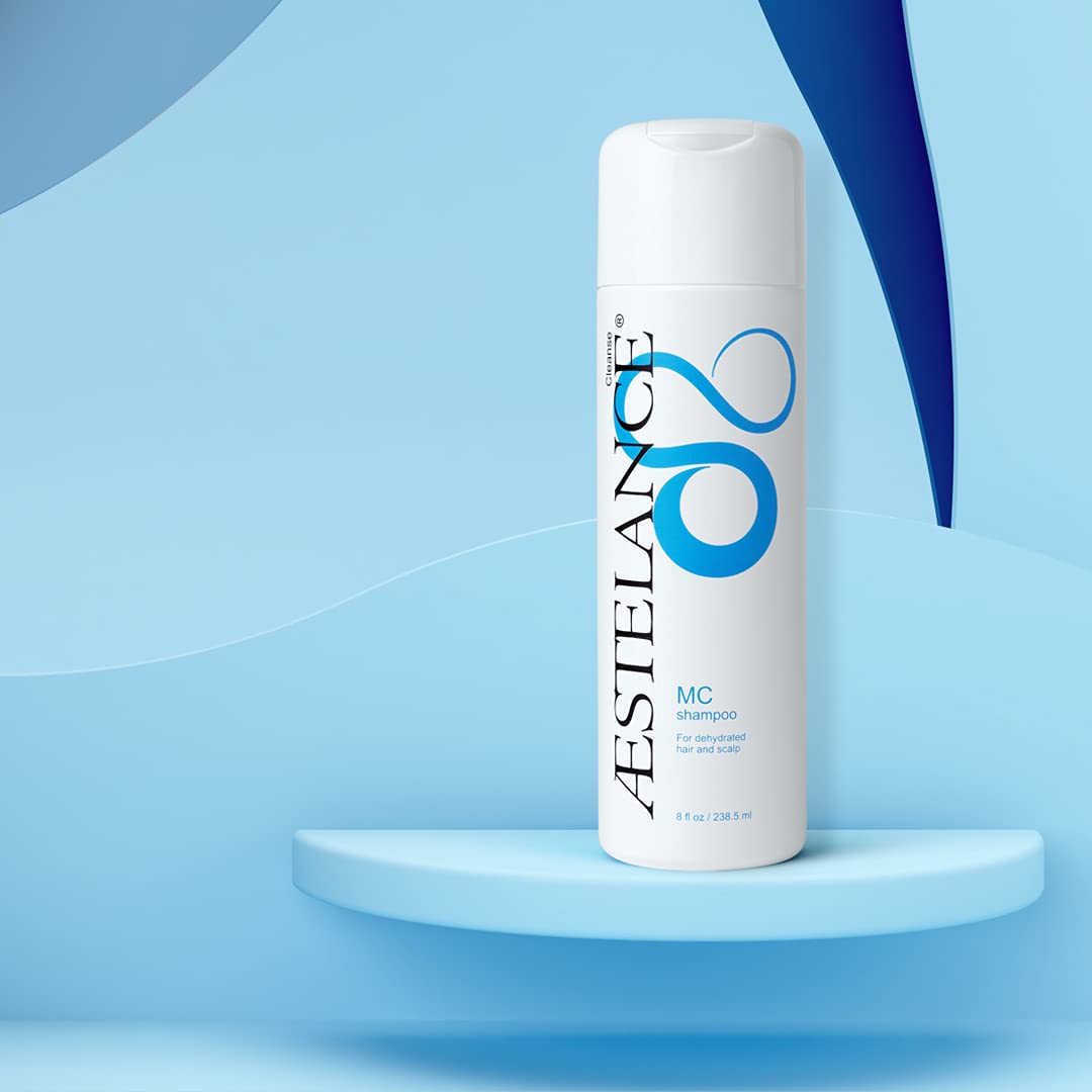MC Moisturizing Shampoo 8 oz for Dry Hair - Deep Hydration & Instant Moisture - Sulfate-Free Hair Care for Damaged & Frizzy Hair - Perfect for Daily Use & Color-Treated Hair