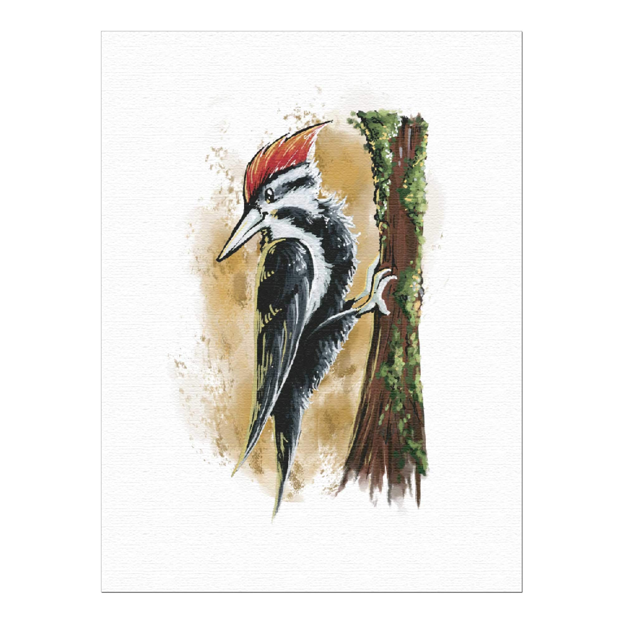 Mountain Animal Nursery Wall Art - Set of 6 Unframed 8x10 Inch Prints for Baby Room Decor | Wildlife Themed Kids Bedroom, Playroom & Nursery Wall Decorations