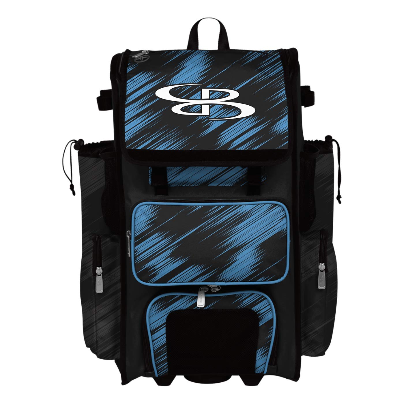 Boombah Rolling Superpack 2.0 Baseball Softball Gear Bag with Wheels - 23.5
