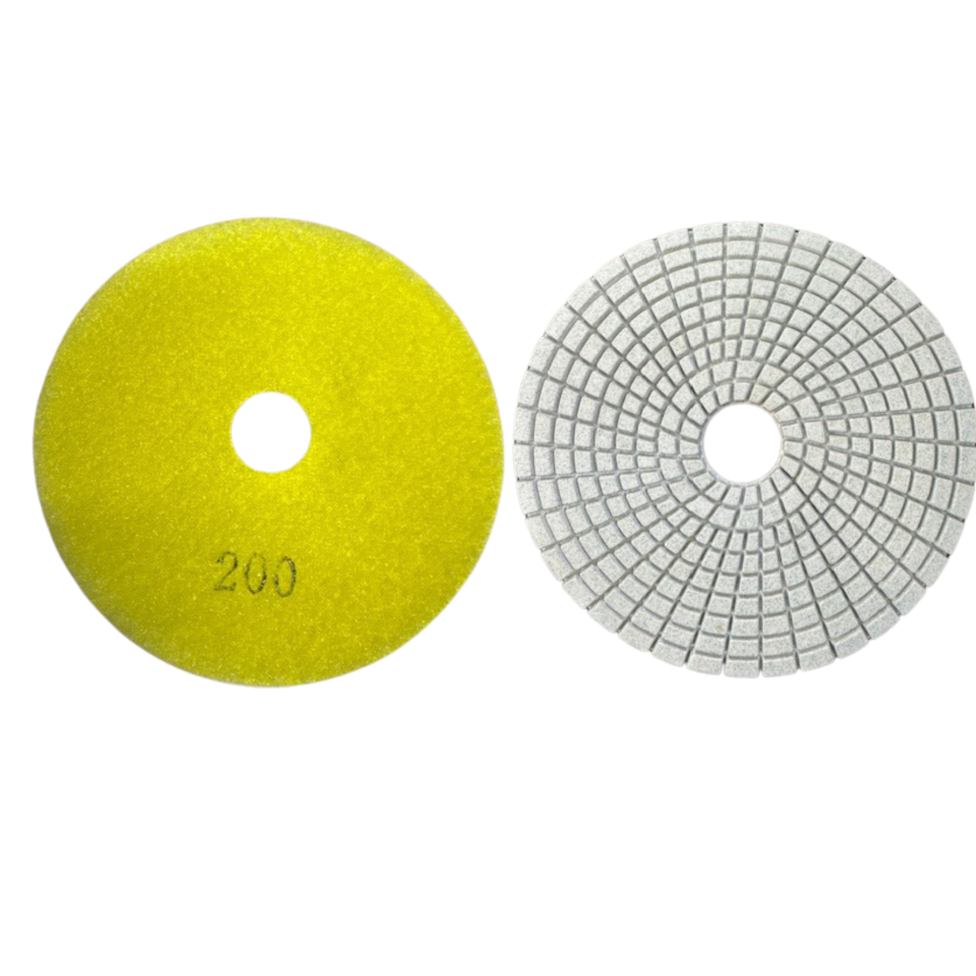 5 Inch White Cleaning Pads - Multi-Purpose Scrub Pads for Kitchen, Bathroom, Dishes & Household Cleaning | Durable & Reusable