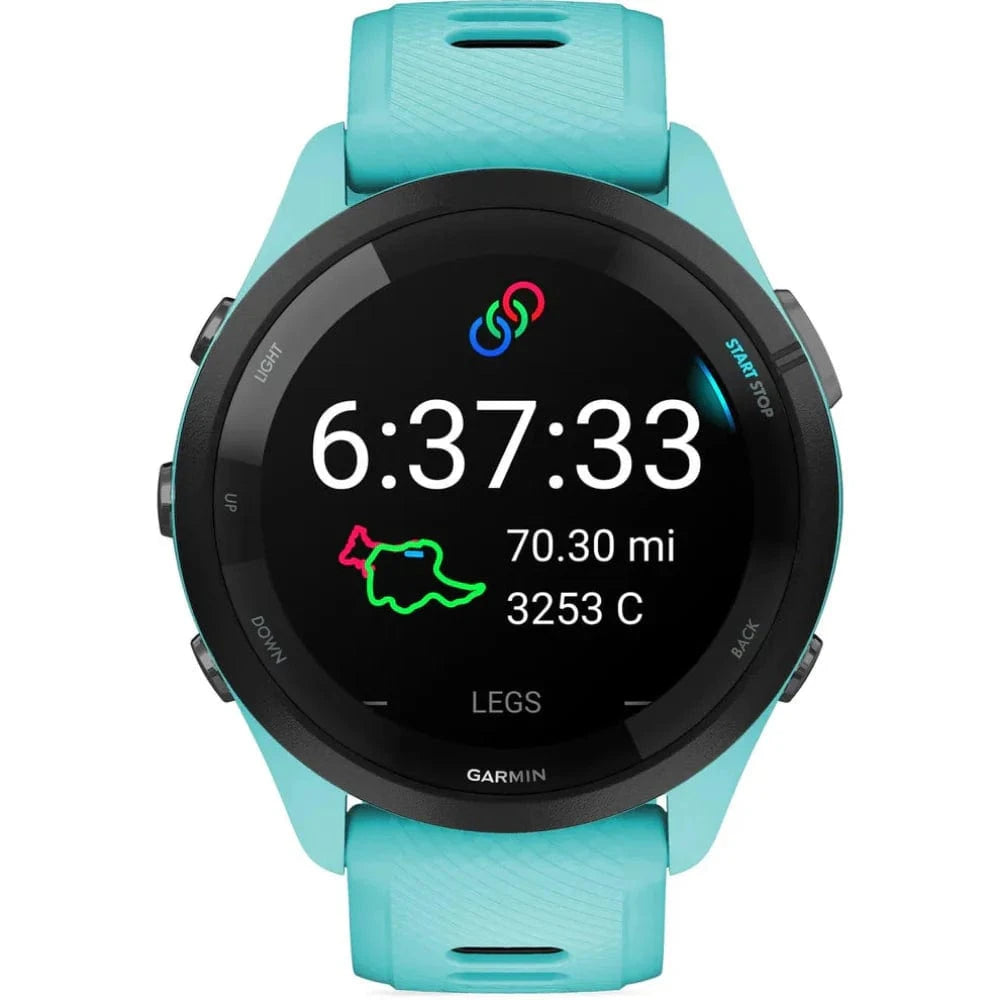 Garmin Forerunner 265 GPS Running Smartwatch - Advanced Fitness Tracker with Heart Rate Monitor | Perfect for Marathon Training, Outdoor Running & Daily Activity Tracking