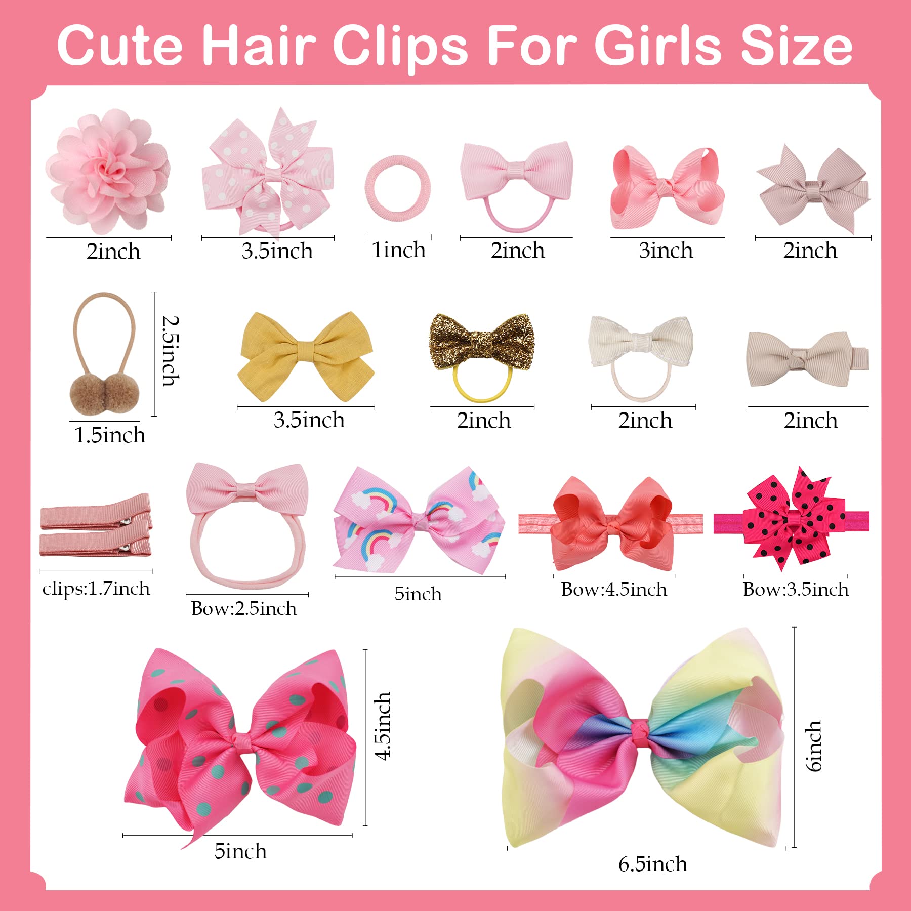 3 Layer Baby Gift Box with Hair Accessories - 4