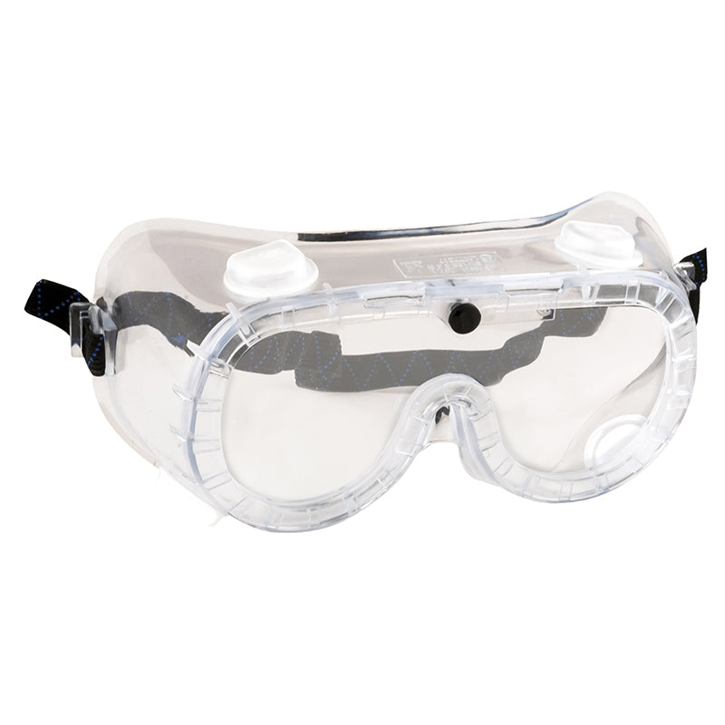 PW036 Indirect Vent Goggles (PW21) - ANSI Z87.1 Certified Safety Glasses for Lab, Construction & Woodworking - Anti-Fog, Scratch-Resistant Eye Protection