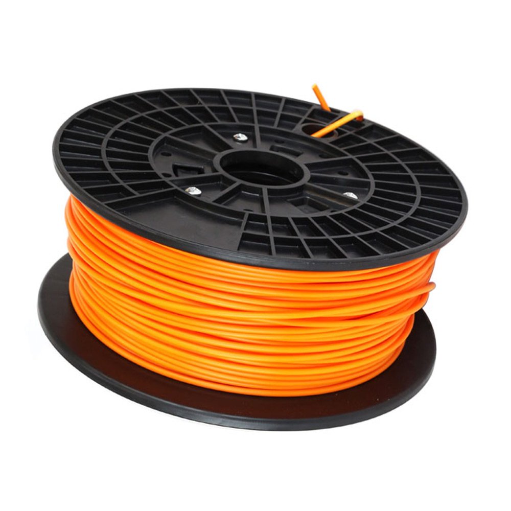 WYZWorks™ 3D Printer Filament - 1kg (2.2lb) ABS Orange 3mm for Reprap, Makerbot - High-Quality 3D Printing Material for DIY Projects, Prototyping & Home Decor