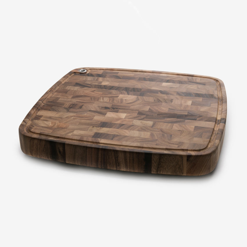 Premium Acacia Wood Chopping Block - Extra Large Cutting Board for Kitchen - Perfect for Meat, Vegetables & Bread - Natural Wooden Butcher Block for Chefs & Home Cooks - Ideal for Food Prep, Serving & Entertaining