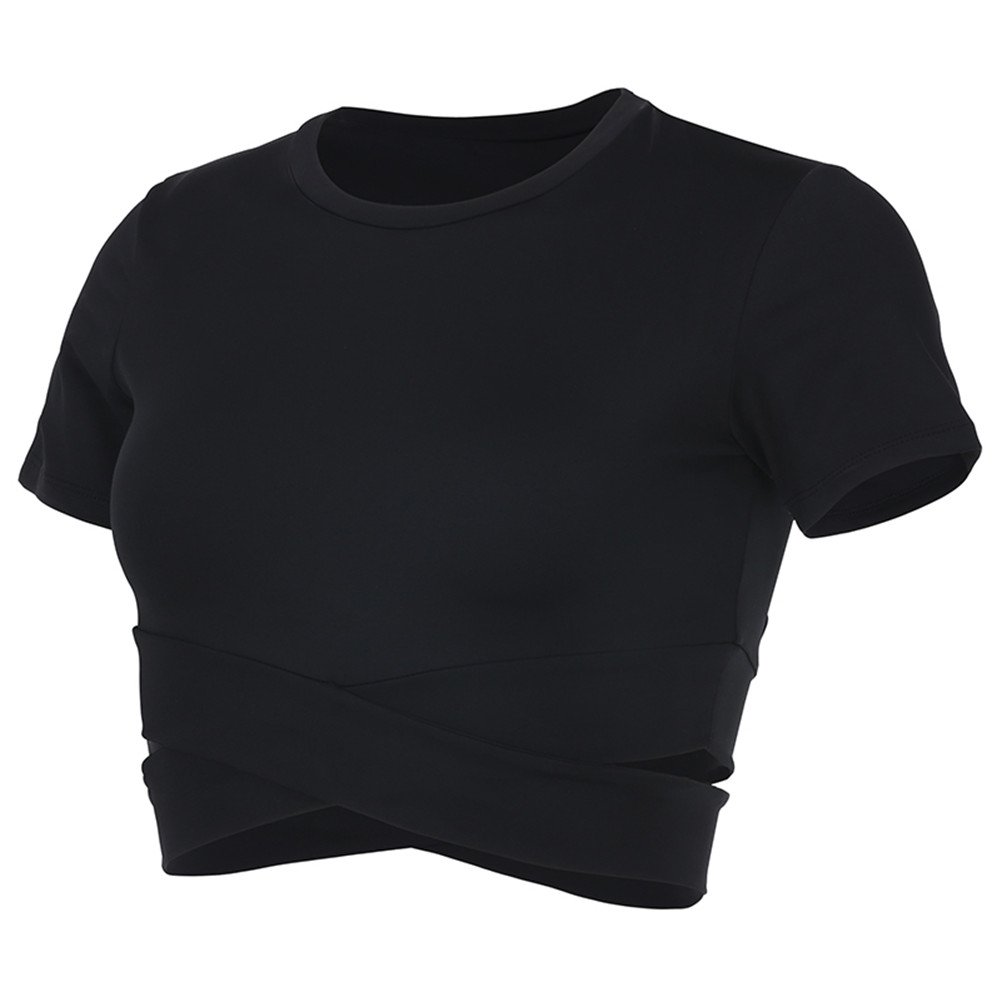 Fancy Women's Yoga Shirt - Breathable Sports Crop Top for Fitness, Gym & Workout | Perfect for Yoga, Pilates & Running