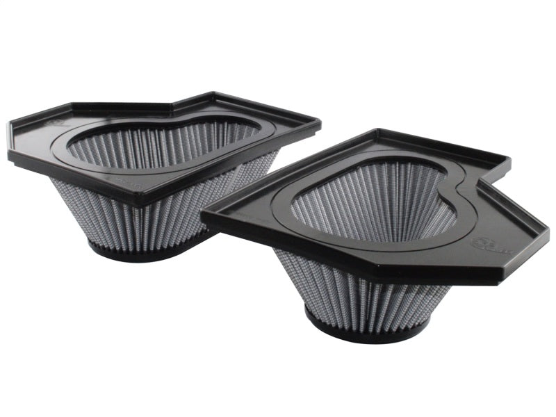 aFe MagnumFLOW High Performance Air Filter for BMW M5/M6 2006-2011 V10 5.0L Engine - Pair - Improve Airflow & Engine Power - Perfect for Racing & Street Performance Driving