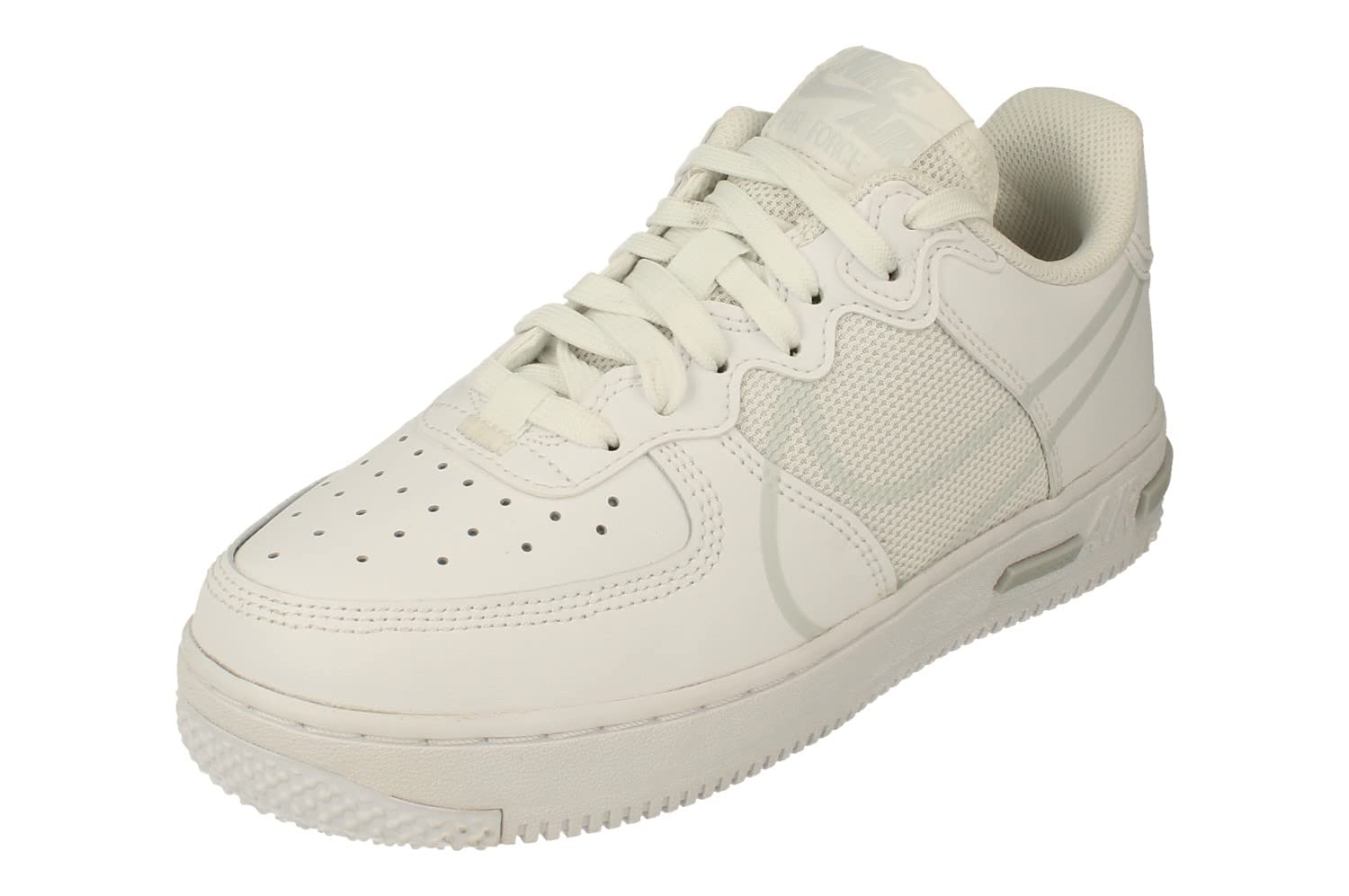 Nike Air Force 1 React Su GS Trainers Ct5117 - Lightweight Comfortable Sneakers for Kids & Youth - Perfect for School, Sports, and Casual Wear