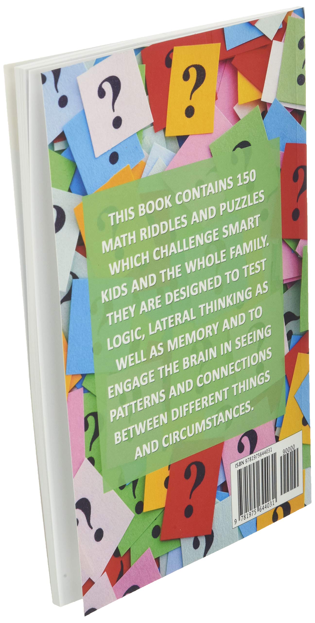 Math Riddles for Smart Kids: Fun Brain Teasers & Challenging Puzzles for Children and Families - Perfect for Homeschooling, Road Trips & Family Game Nights (Educational Thinking Books for Kids)