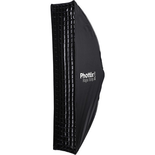 Phottix Raja Strip Softbox 12x55 with Bowens S Mount - Professional Studio Lighting for Portrait, Fashion & Product Photography
