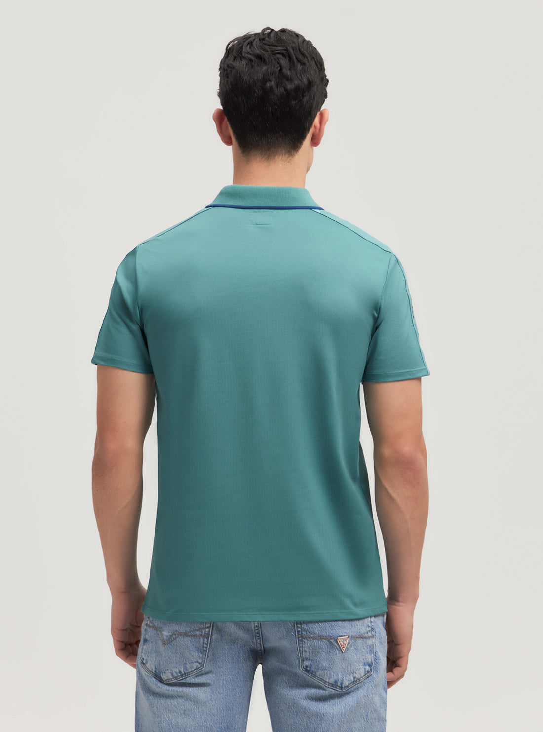 Premium Blue Paul Pique Polo Shirt for Men - Breathable Cotton Golf & Casual Wear - Perfect for Office, Golfing & Outdoor Activities
