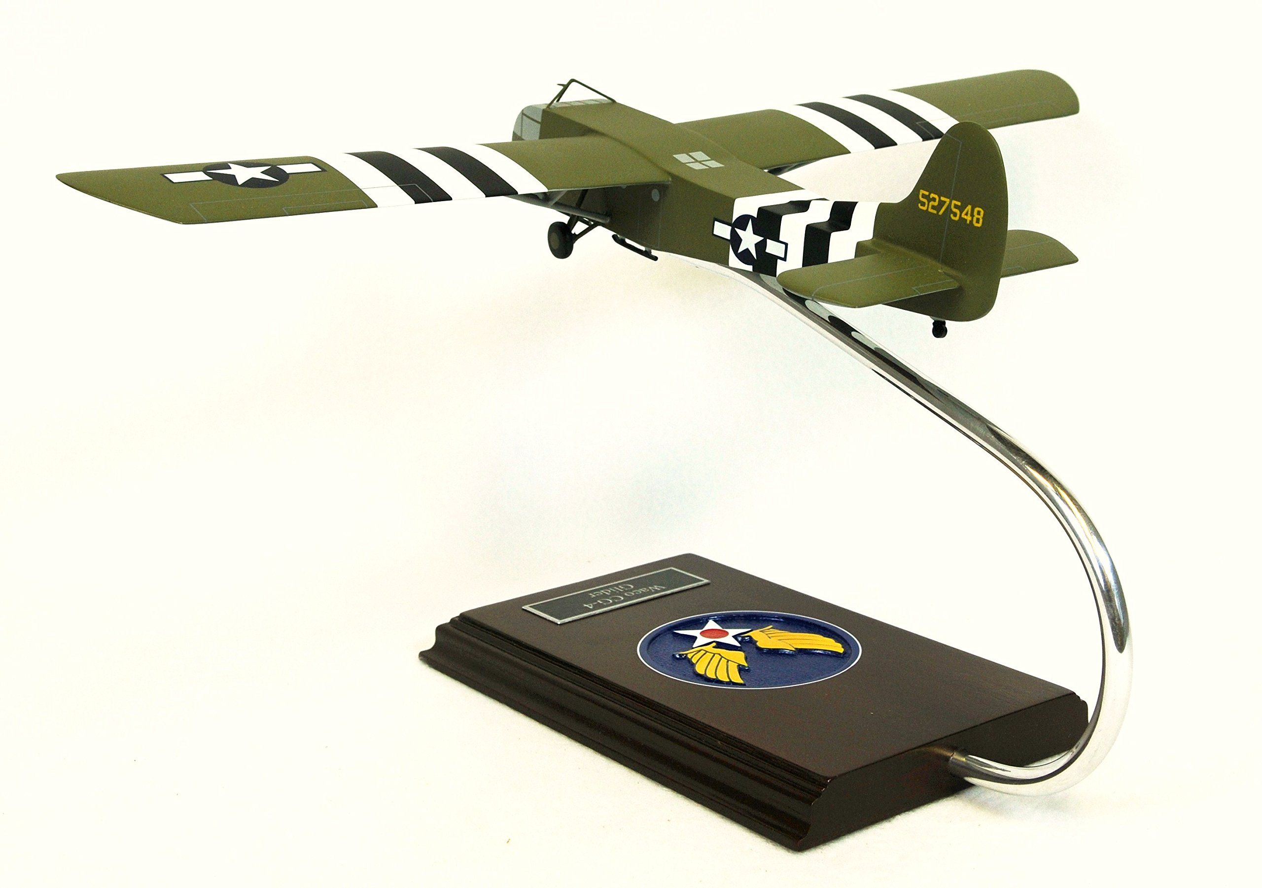 Mastercraft Collection Waco Glider Model Airplane - 1/56 Scale Die-Cast Aircraft for Collectors & Aviation Enthusiasts - Perfect for Display, Gifts & Home Decor