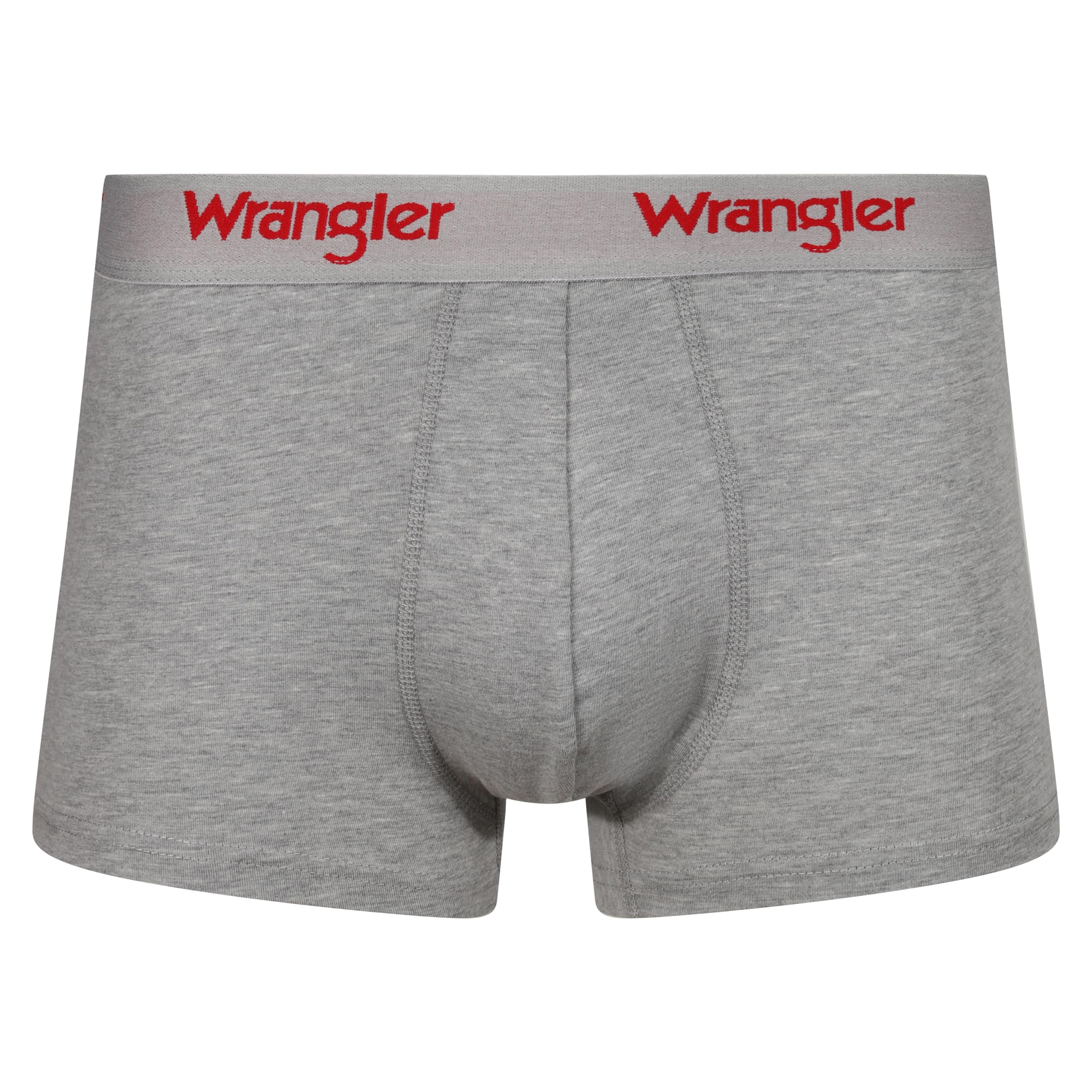 Wrangler Men's Tasker Boxer Briefs 3-Pack - Soft Cotton Underwear for Comfort & Support - Perfect for Workout, Travel & Everyday Wear