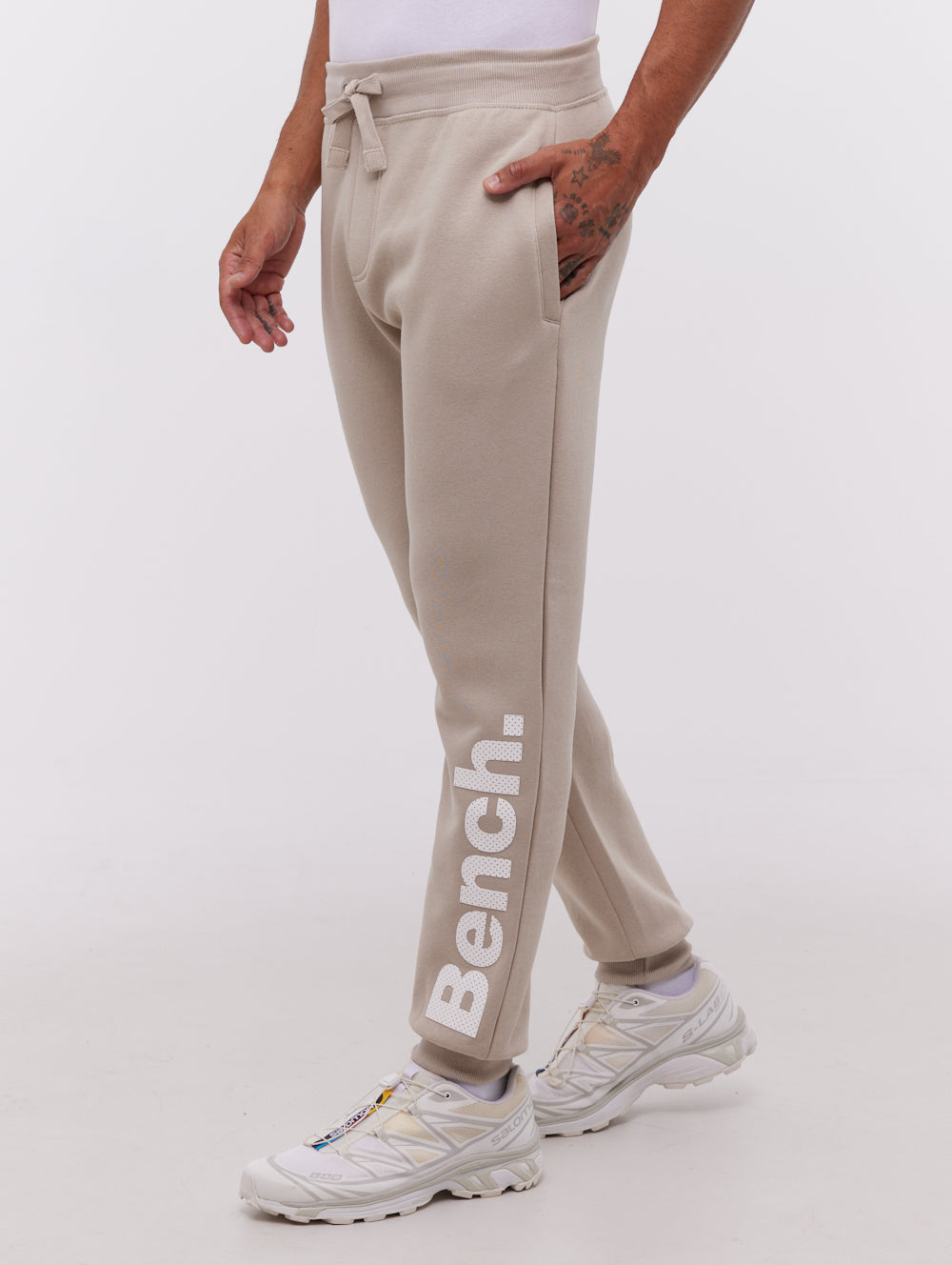 Stanley Logo Joggers for Men - Breathable Perforated Design, Comfortable Athletic Pants for Running, Gym Workouts & Casual Wear