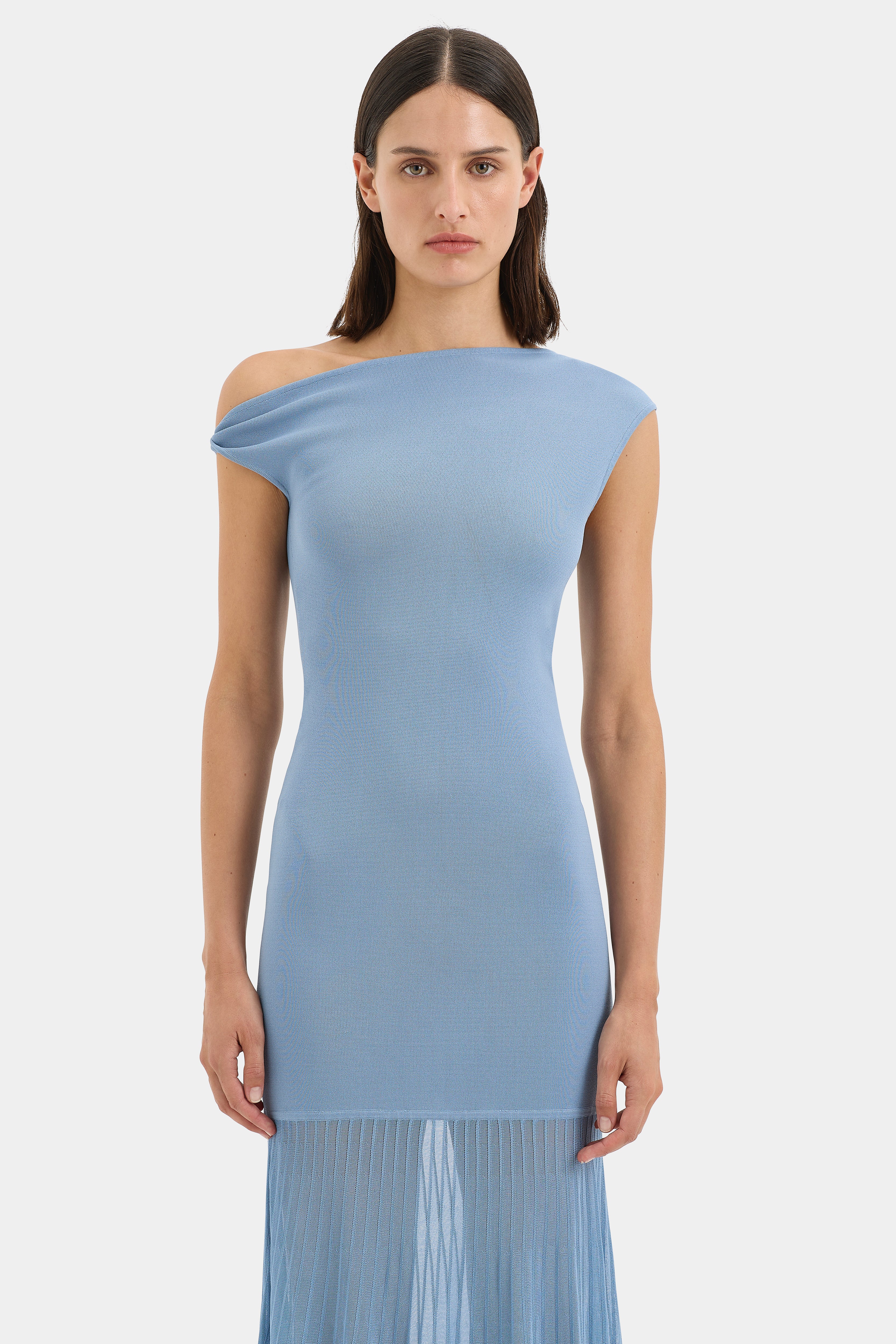 Indigo Twist Dress - Elegant Women's Wrap Dress for Casual & Evening Wear | Perfect for Date Nights, Parties & Office Outfits