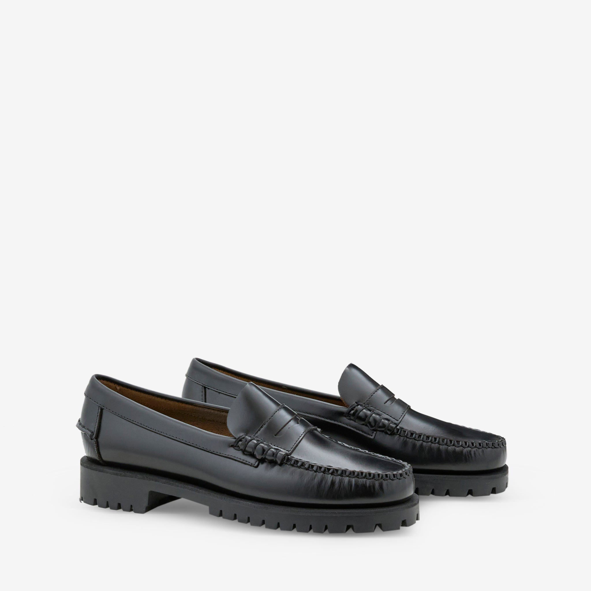 Black Dan Lug Women's Shoes - Stylish & Comfortable Footwear for Casual Wear, Work, and Everyday Outings