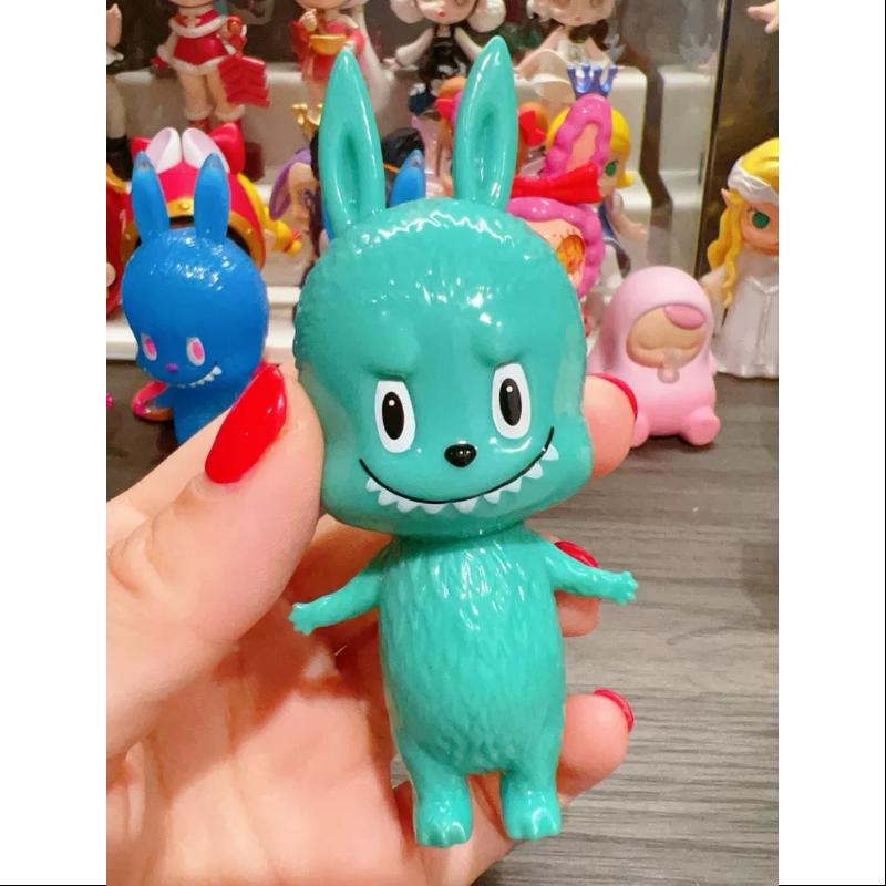 Labubu The Monsters Series 1 Turquoise Collectible Vinyl Figure - Cute Kawaii Art Toy for Display, Gift & Anime Collection