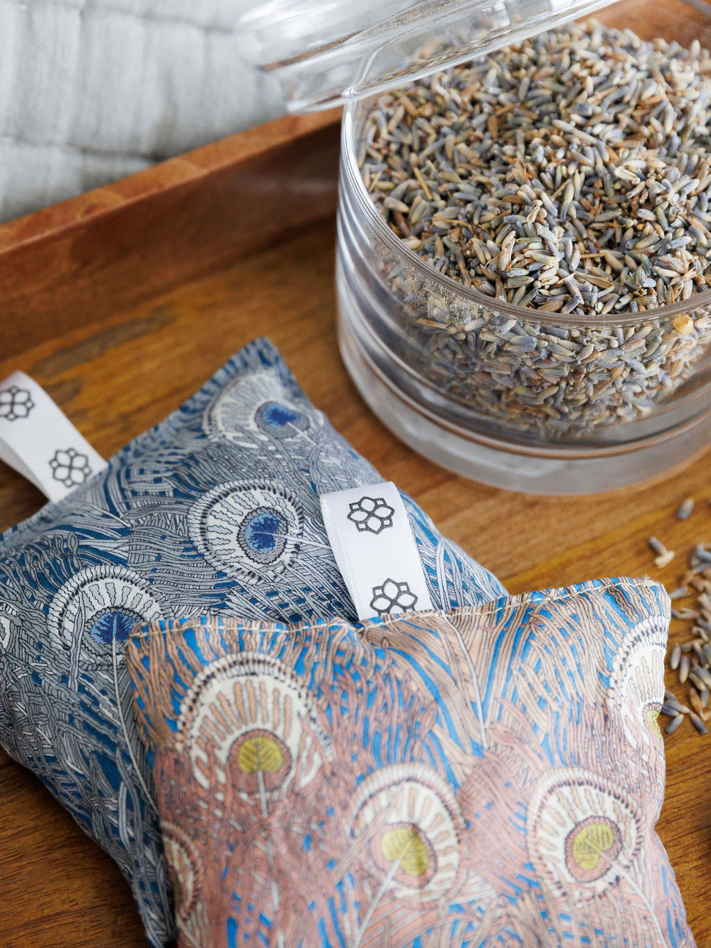 Spritz Wellness Lavender Sachets Set of 2 - Natural Aromatherapy for Stress Relief & Better Sleep | Perfect for Drawers, Closets & Travel