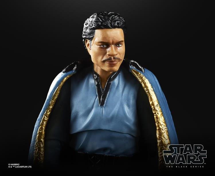 Star Wars The Black Series 40th Anniversary Lando Calrissian 6-Inch Action Figure - Empire Strikes Back Collectible Toy for Fans & Display - Perfect for Home Decor, Office Display & Gift Giving