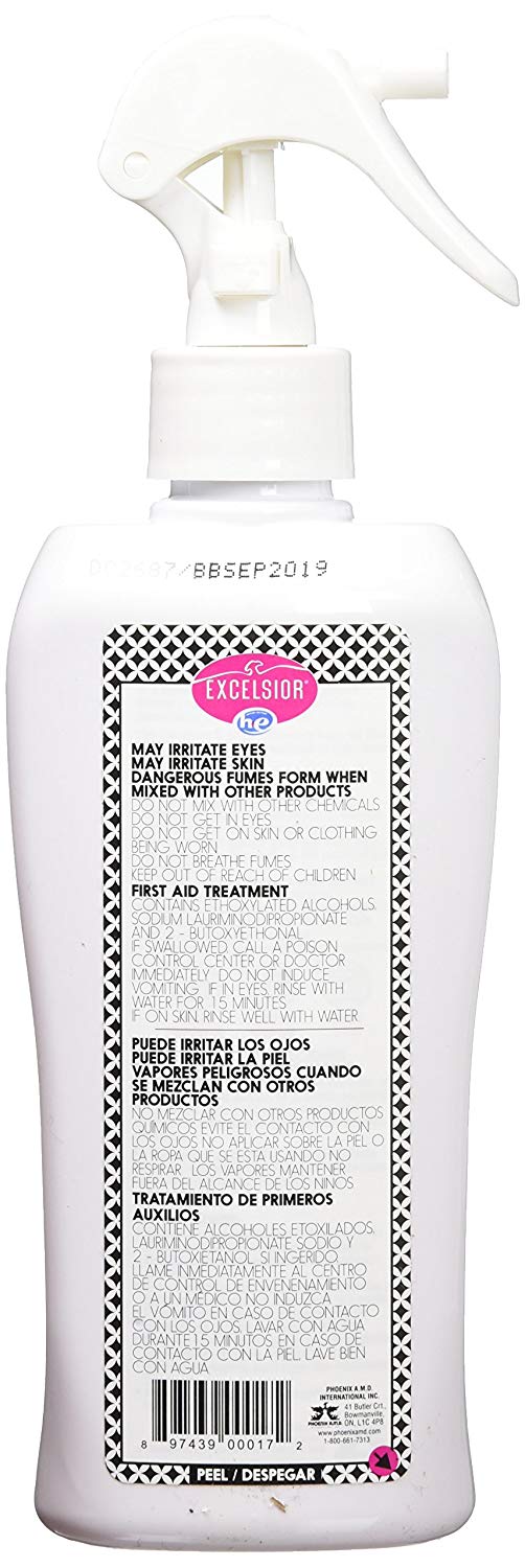 Excelsior SOAPNF5STAU Fragrance-Free Laundry Detergent with Stain Remover - 1 Liter | Gentle for Sensitive Skin, Perfect for Baby Clothes & Delicate Fabrics