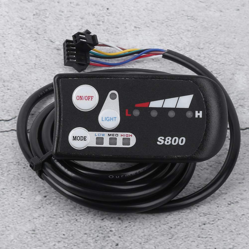 Worii 36V LED Meter for E-Bike & Electric Scooter - Durable, Waterproof, Backlit Display - Perfect for Cyclists, Commuters & DIY E-Bike Upgrades