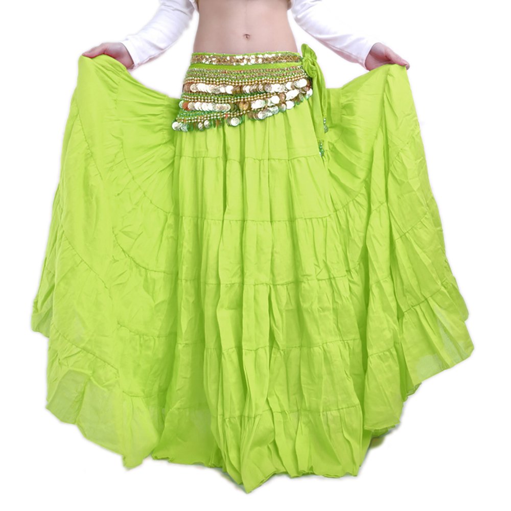 Whitewed Tribal Gypsy Turkish Belly Dance Skirt for Team Classes & Stage Performances - Perfect for Dance Practice, Performances, and Cultural Events