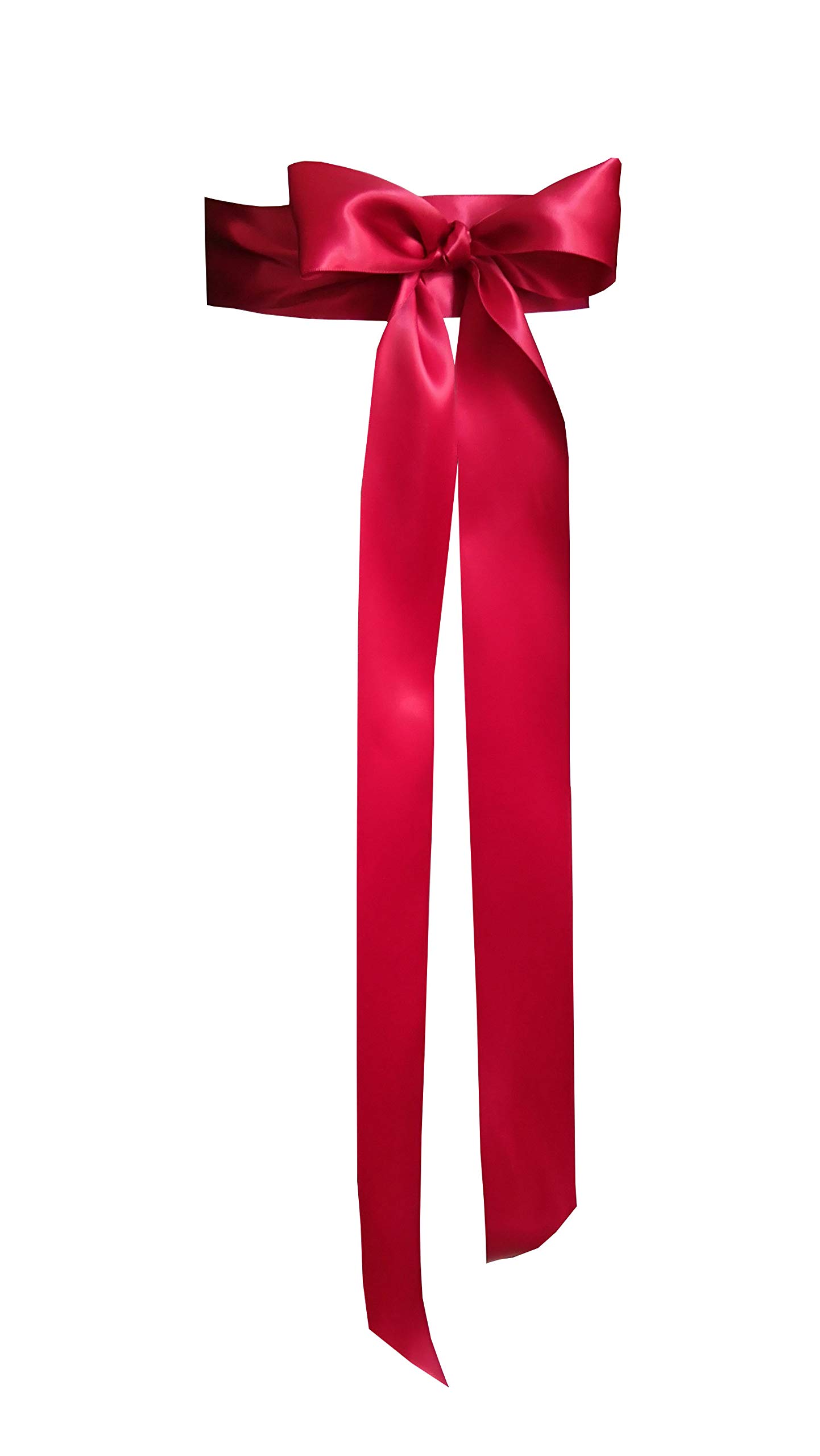 Leimandy 2-Inch Wide Colorful Ribbon Sash for Wedding Dresses & Formal Gowns - Perfect for Bridal Accessories, Prom Belts & Pageant Outfits